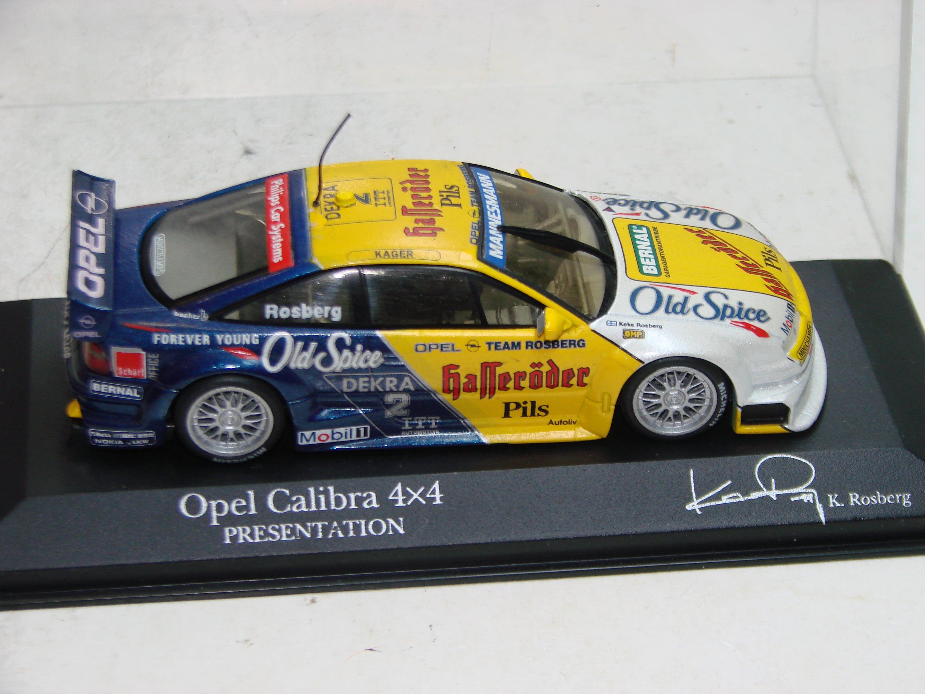 SE - Minichamps, 1:43, Opel Calibra V6, DTM, Old Spice, Rosberg
