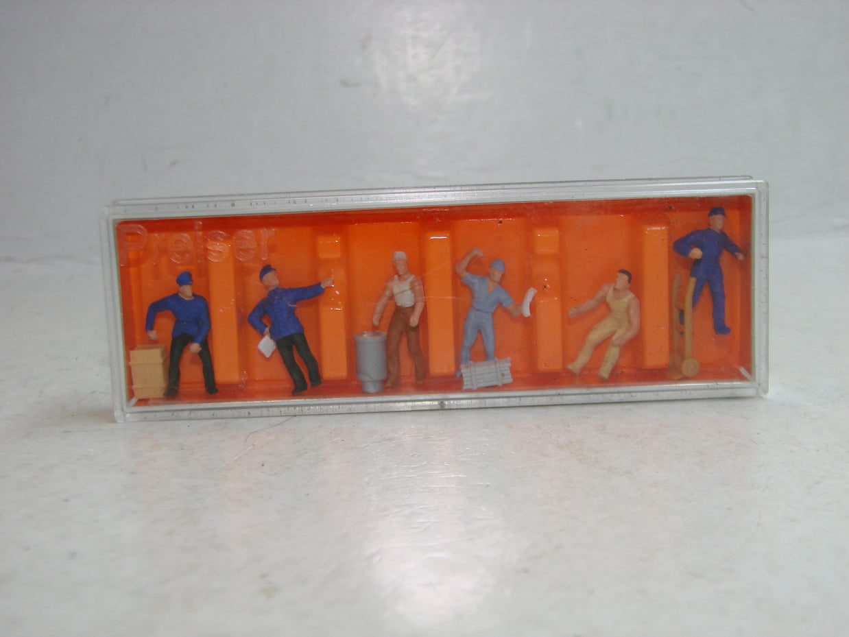 LB, Preiser, 14016, Figuren, Güterbodenpersonal , ovp, unbenutzt