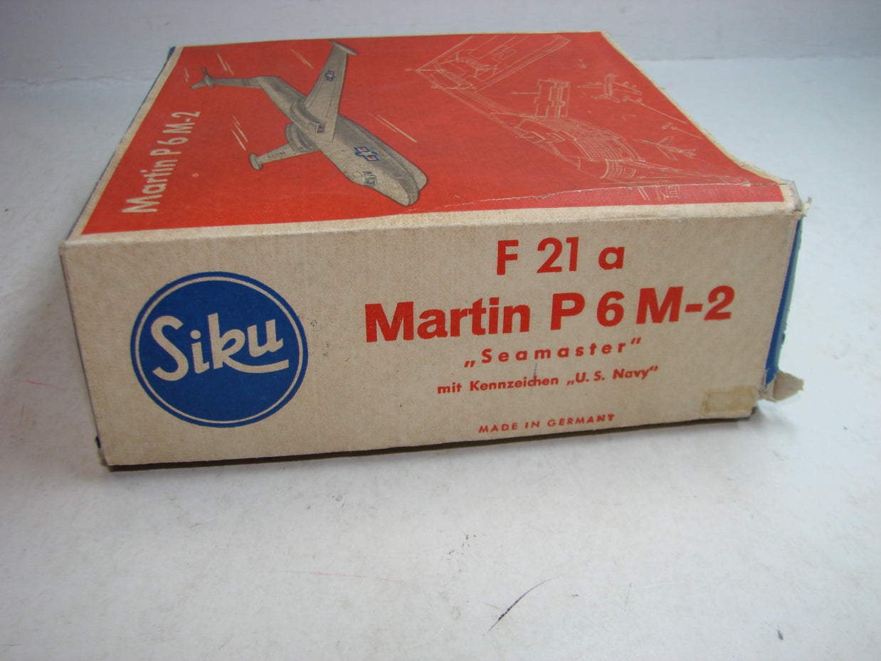 LB - Siku Plastik 1:250, F 21 a , Flugzeug, Martin P6 M-2, Seamaster US Navy, ovp, von 1954
