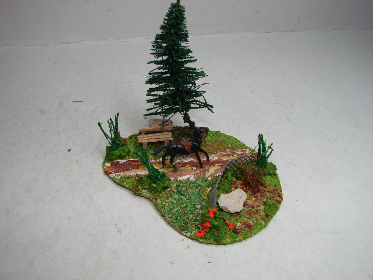 LB-Preiser, H0, NR. 804, kleines Diorama, 50iger Jahre, sehr guter Zustand