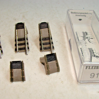 KL7,Fleischmann N,9153,Ergänzung-Set,PROFI-Gleis-Drehscheibe 9152,ovp,unbenutzt