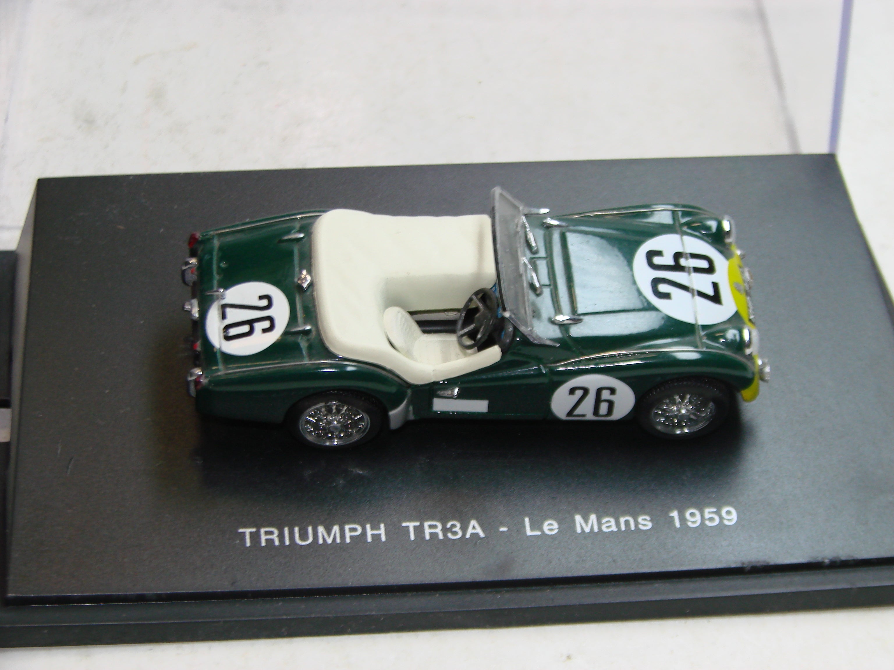 SE - UH, 1:43, Triumph TR3A 1959, grün, Le Mans, NR. 26
