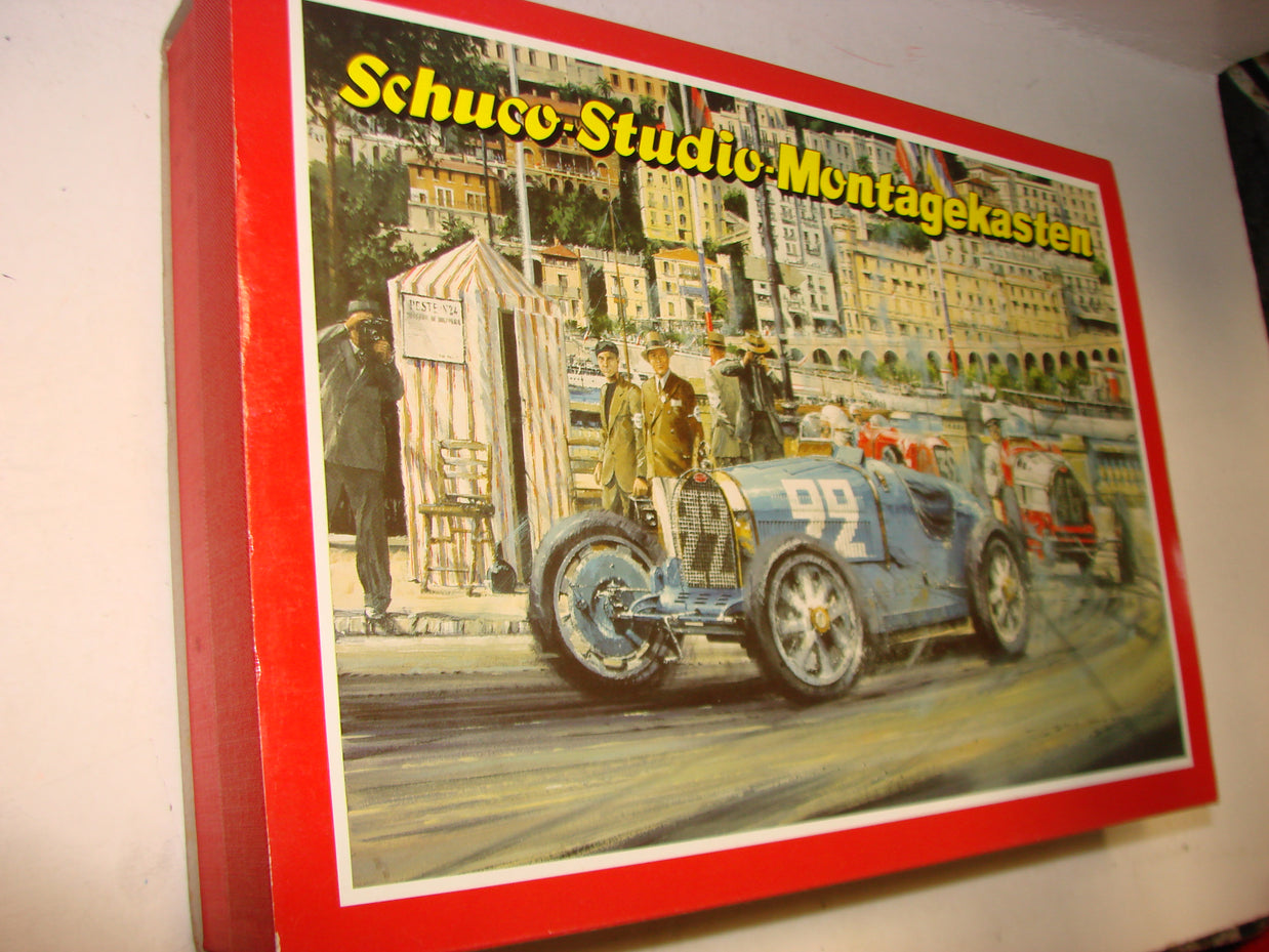 SE1 - Schuco, -Studio, -Montagekasten, Bausatz, Bugatti, Neuauflage 1995