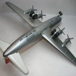 SE1 - Schuco, Elektro Radiant 5600, Blech Flugzeug, Swissair, ovp, von 1954