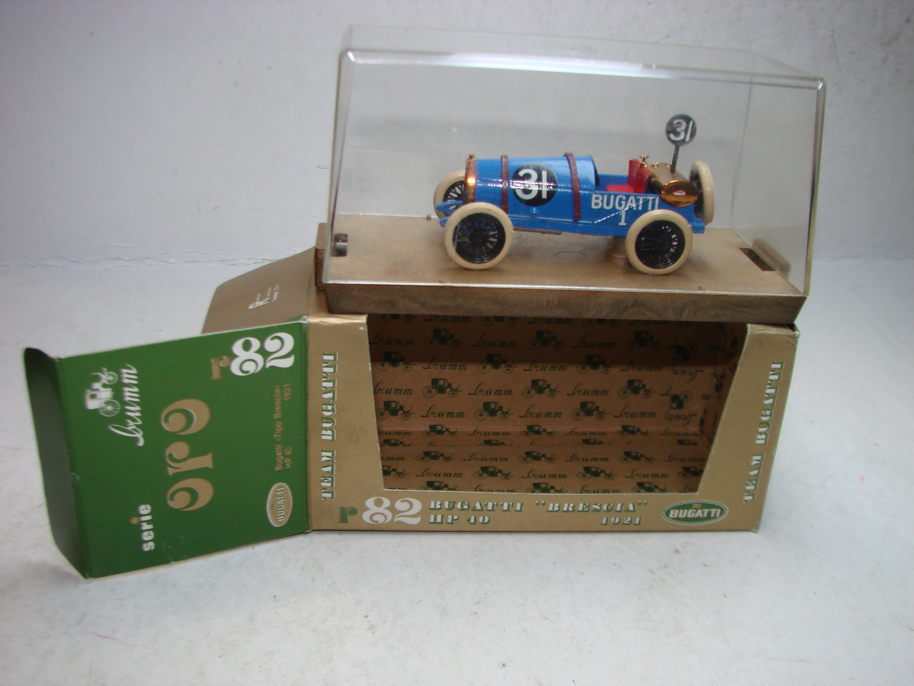 SE1 - Brumm ORO, r82, 1:43, Bugatti Brescia, ovp, unbenutzt