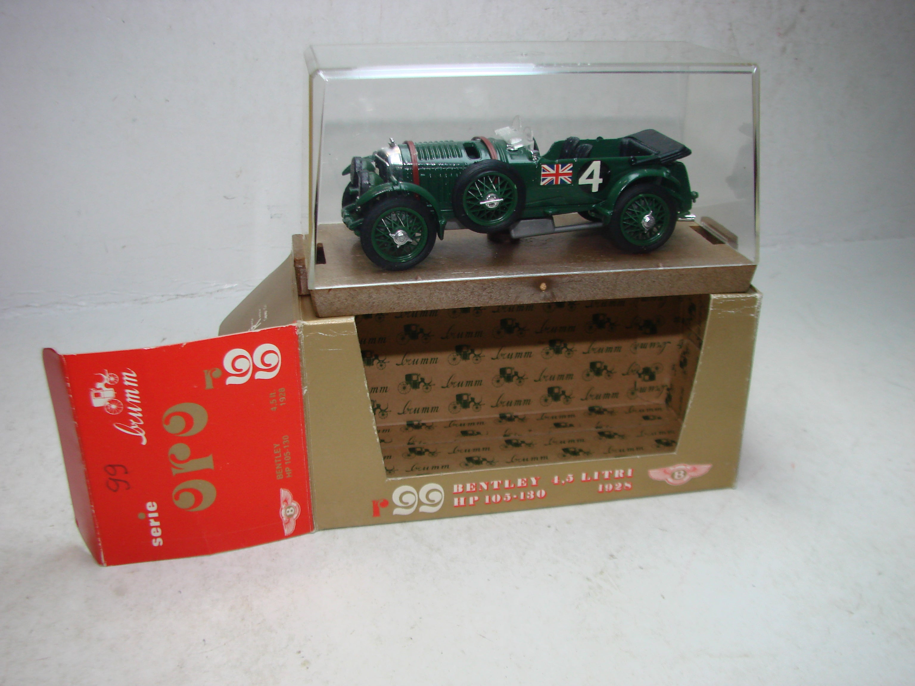 SE1 - Brumm ORO, r99, 1:43, Bentley 4,5 Liter, ovp, unbenutzt