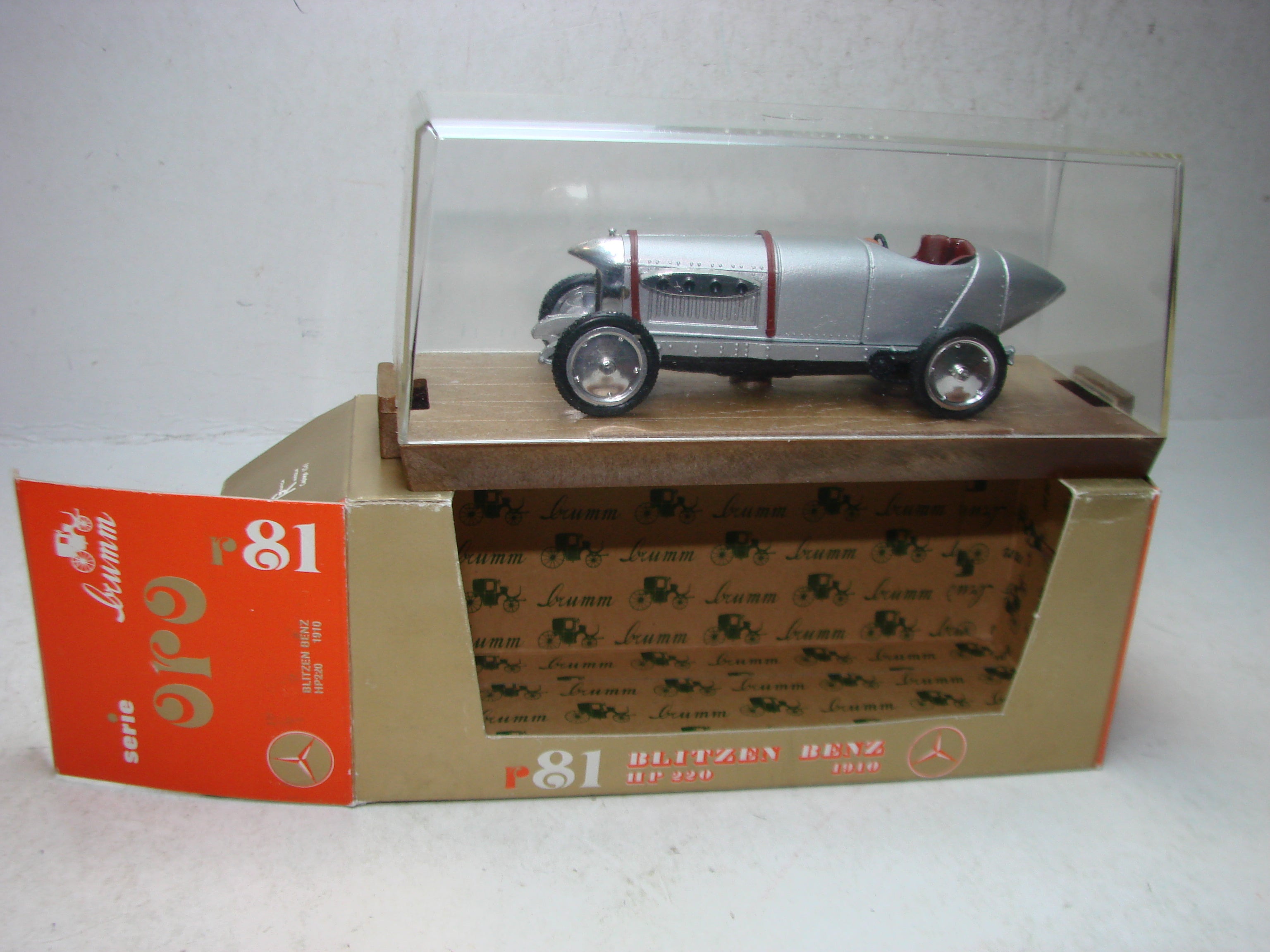 SE1 - Brumm ORO, r81, 1:43, Blitzen Benz silber, ovp, unbenutzt