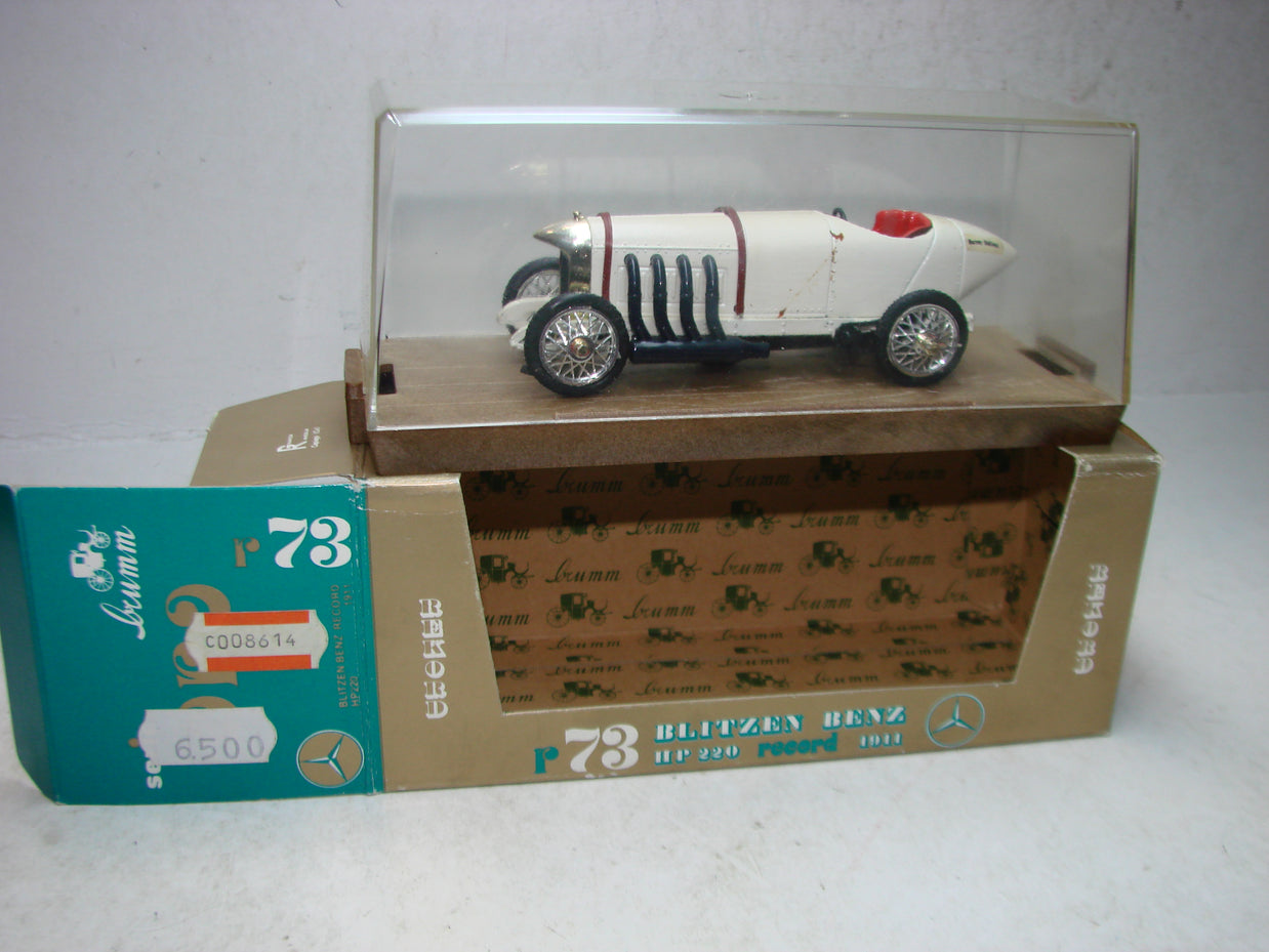 SE1 - Brumm ORO, r73, 1:43, Blitzen Benz weiß, ovp, unbenutzt
