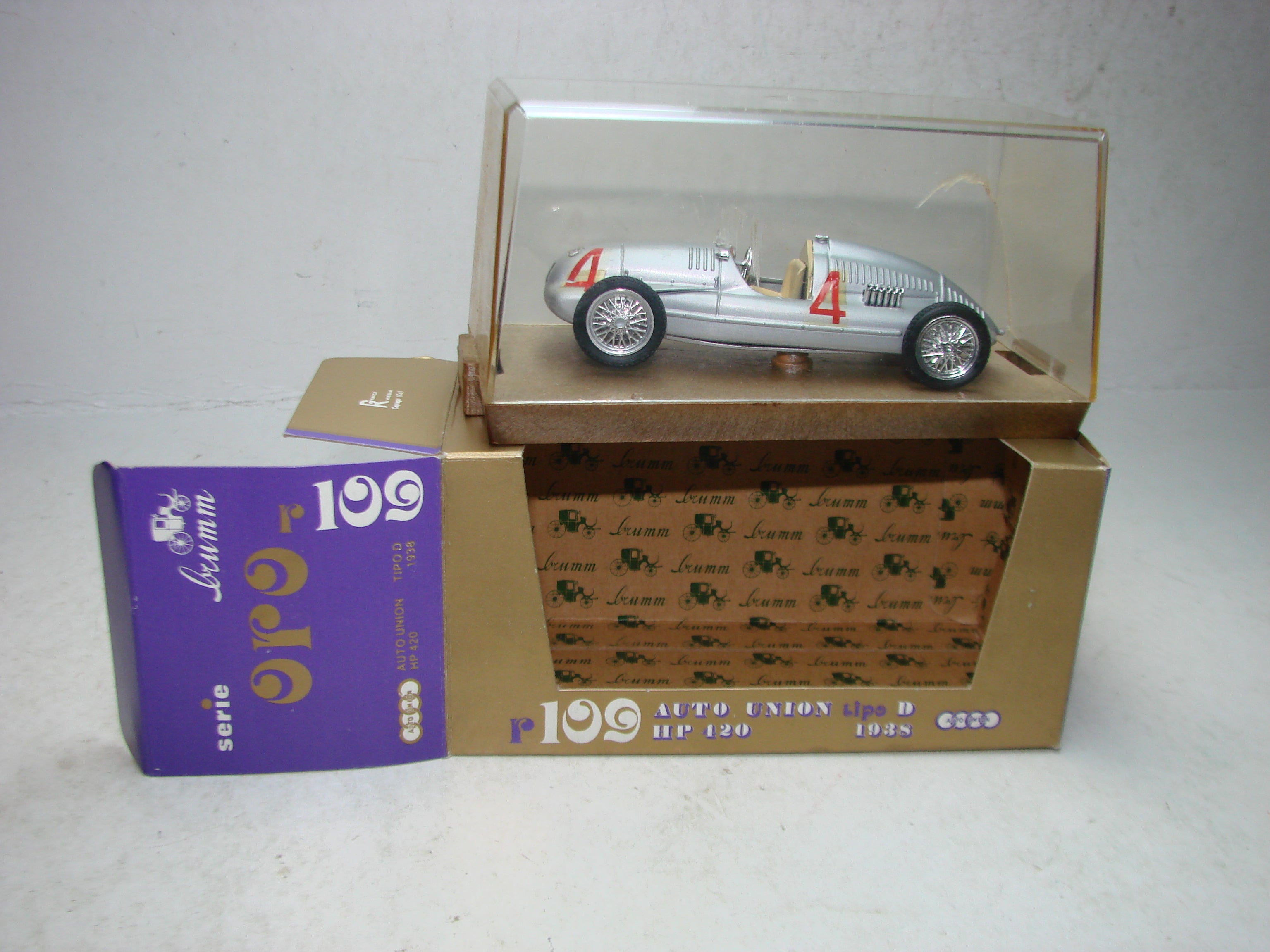 SE1 - Brumm ORO, r109, 1:43, Auto Union Lipo D , ovp, unbenutzt