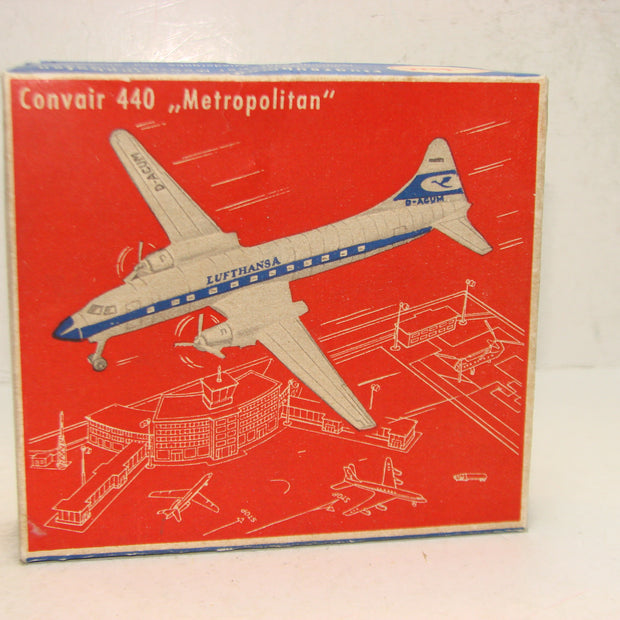 LB - Siku Plastik 1:250, F12a, Flugzeug, Convair 440, Metropolitan , ovp, von 1954