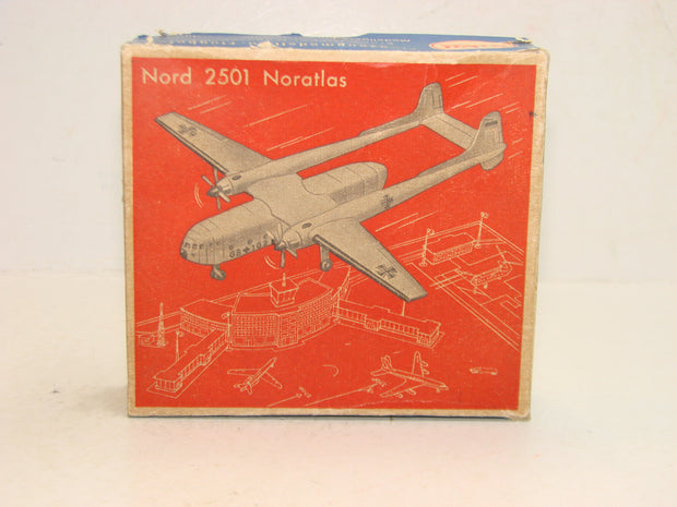 LB - Siku Plastik 1:250, F15a, Flugzeug, Nord 2501 Noratlas , ovp, von 1954