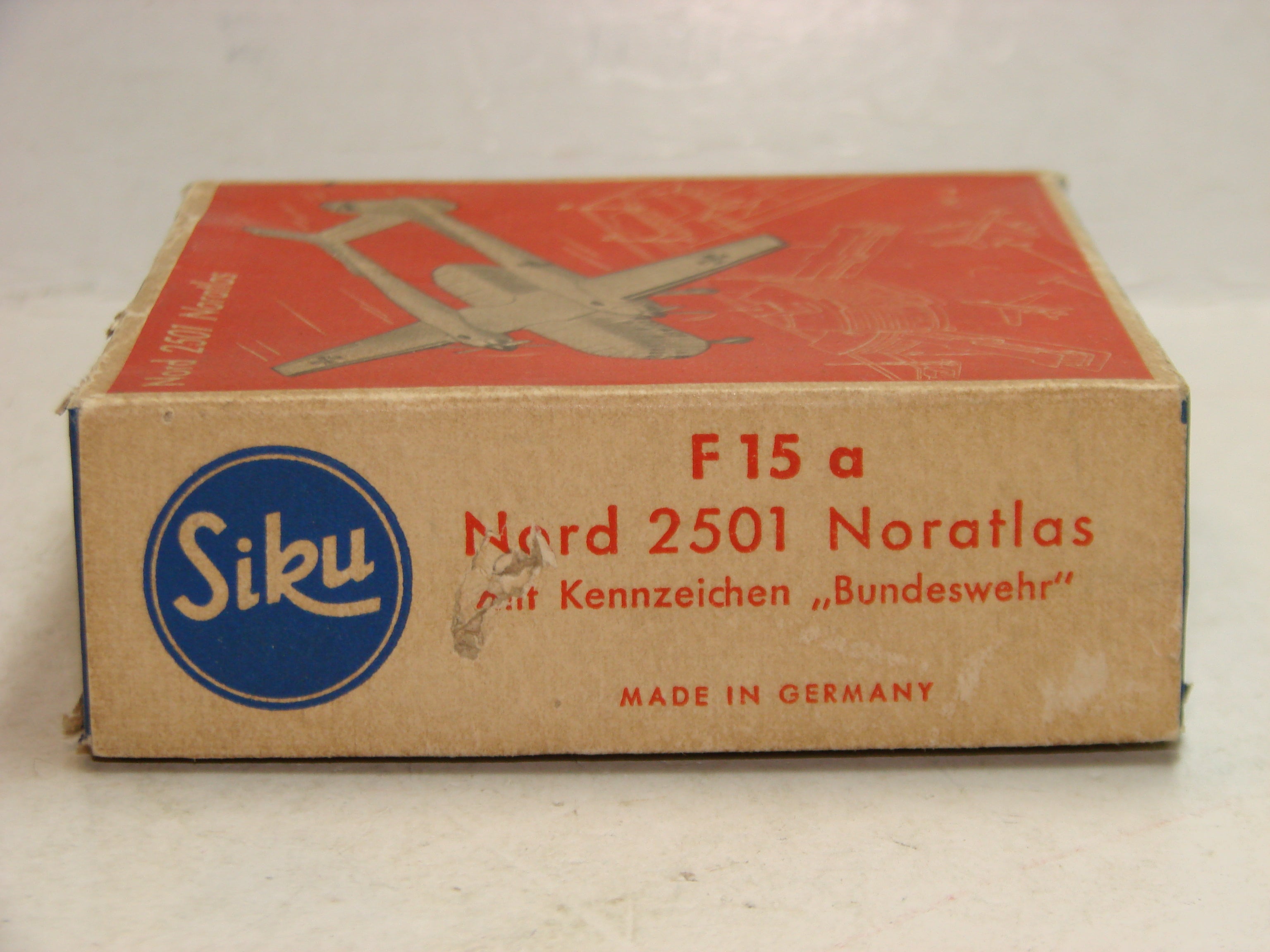 LB - Siku Plastik 1:250, F15a, Flugzeug, Nord 2501 Noratlas , ovp, von 1954