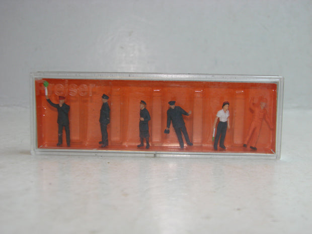 LB, Preiser, 14140, Figuren, Bahnpersonal 1989, ovp, unbenutzt