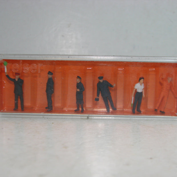 LB, Preiser, 14140, Figuren, Bahnpersonal 1989, ovp, unbenutzt