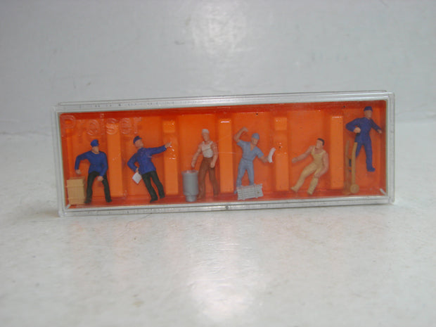LB, Preiser, 14016, Figuren, Güterbodenpersonal , ovp, unbenutzt