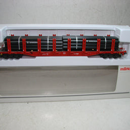 BU, Märklin, 47717, 4 Achs Rungenwagen Cargo, Mannesmann Röhren, ovp, ..1