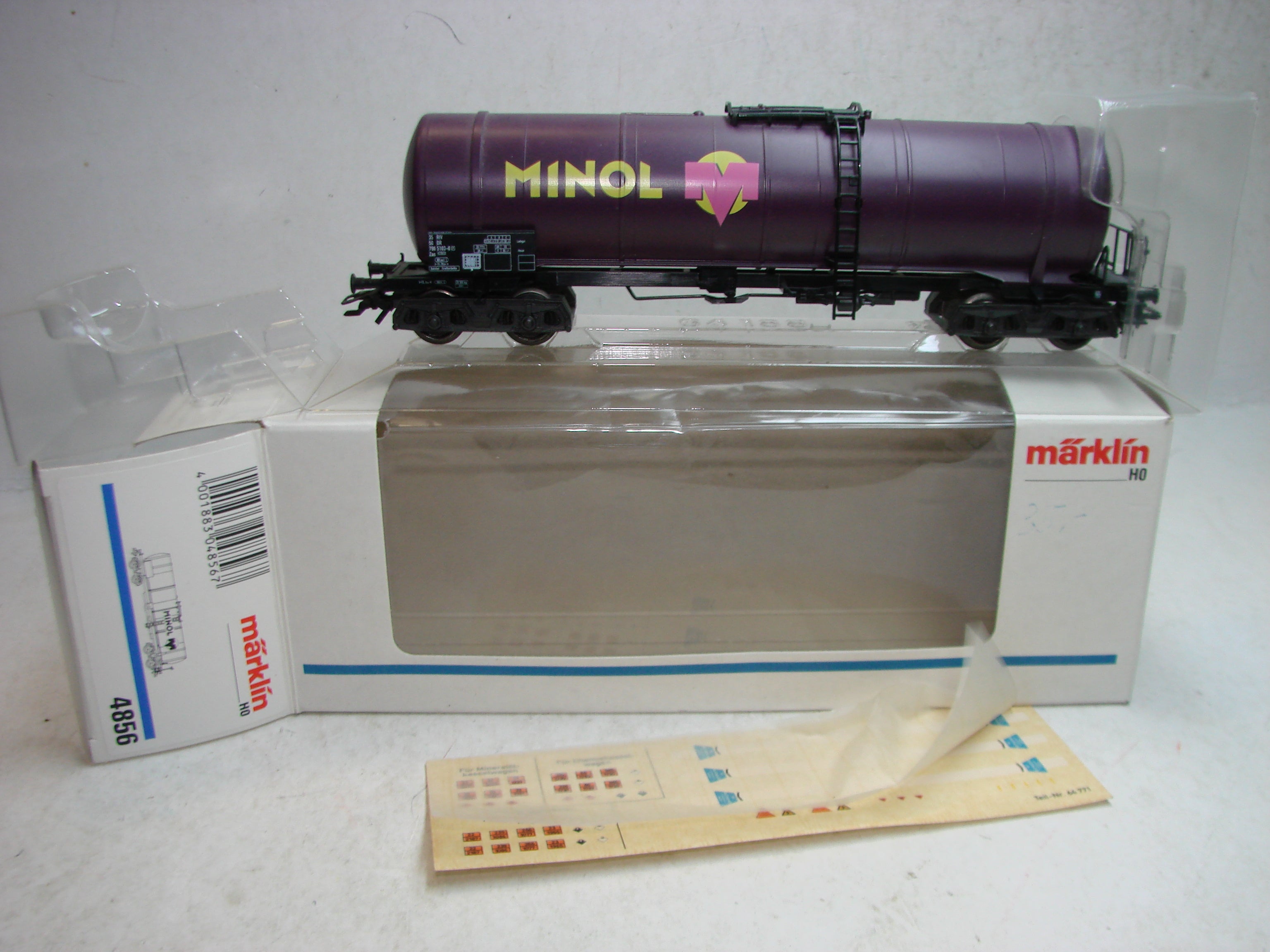 BU, Märklin, 4856, Tank/Kesselwagen, MINOL, ovp,