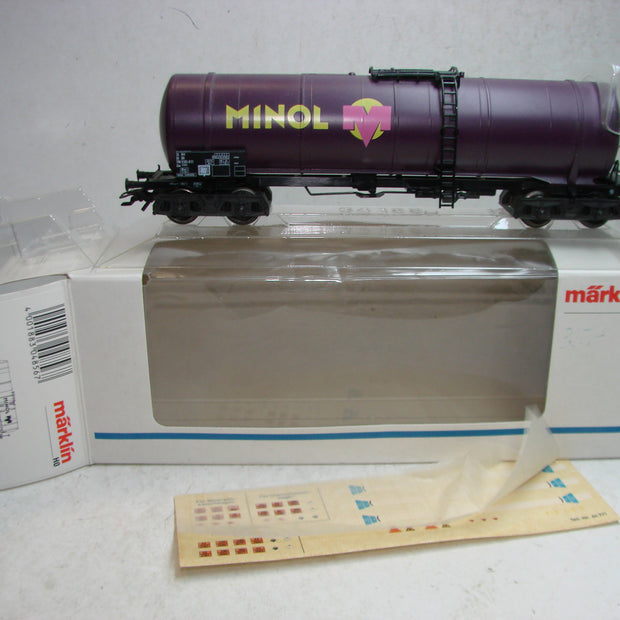BU, Märklin, 4856, Tank/Kesselwagen, MINOL, ovp,