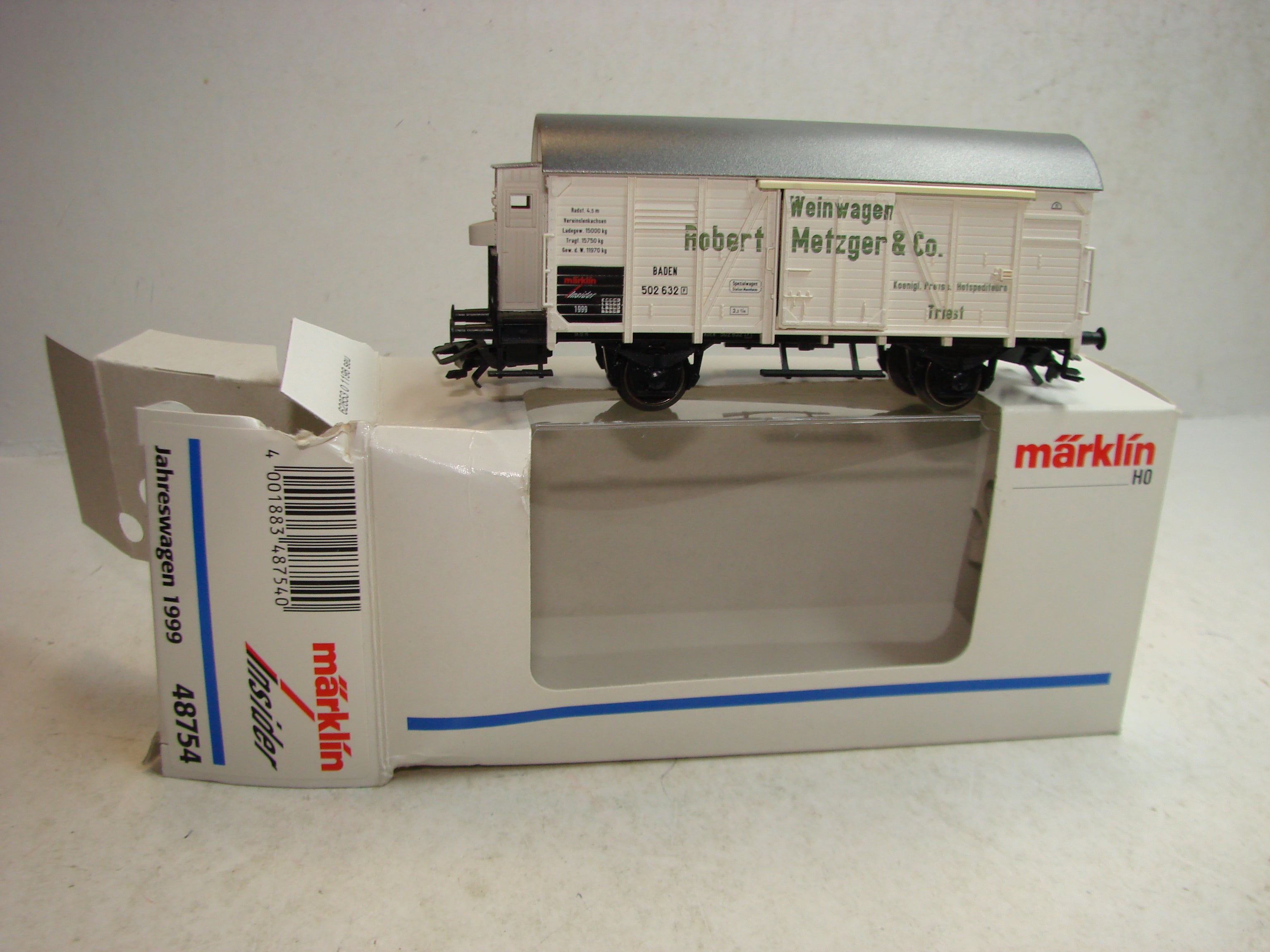 BU, Märklin, 48754, Insider Jahreswagen 1999, ovp