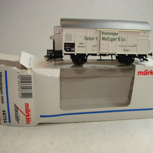 BU, Märklin, 48754, Insider Jahreswagen 1999, ovp