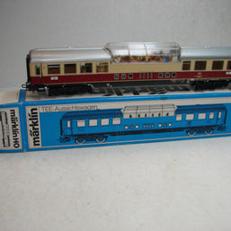 BU, Märklin, 4090, TEE-Ausichtswagen, Metall, mit Licht, ovp
