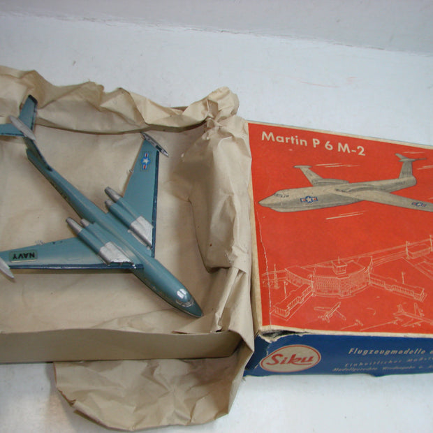LB - Siku Plastik 1:250, F 21 a , Flugzeug, Martin P6 M-2, Seamaster US Navy, ovp, von 1954