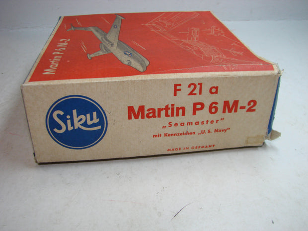 LB - Siku Plastik 1:250, F 21 a , Flugzeug, Martin P6 M-2, Seamaster US Navy, ovp, von 1954