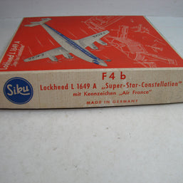 LB - Siku Plastik 1:250, F 4 b, Lockheed L 1649A, Super-Constellation,ovp, von 1954