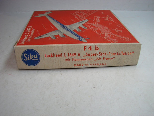 LB - Siku Plastik 1:250, F 4 b, Lockheed L 1649A, Super-Constellation,ovp, von 1954