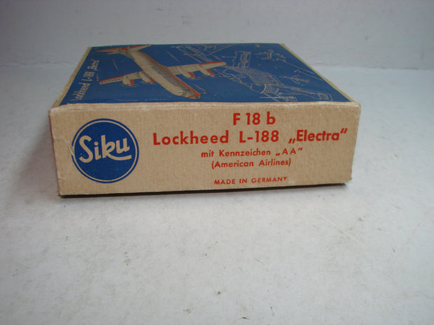 LB - Siku Plastik 1:250, F 18 b, Lockheed L-188, Electra, "AA" ,ovp, von 1954
