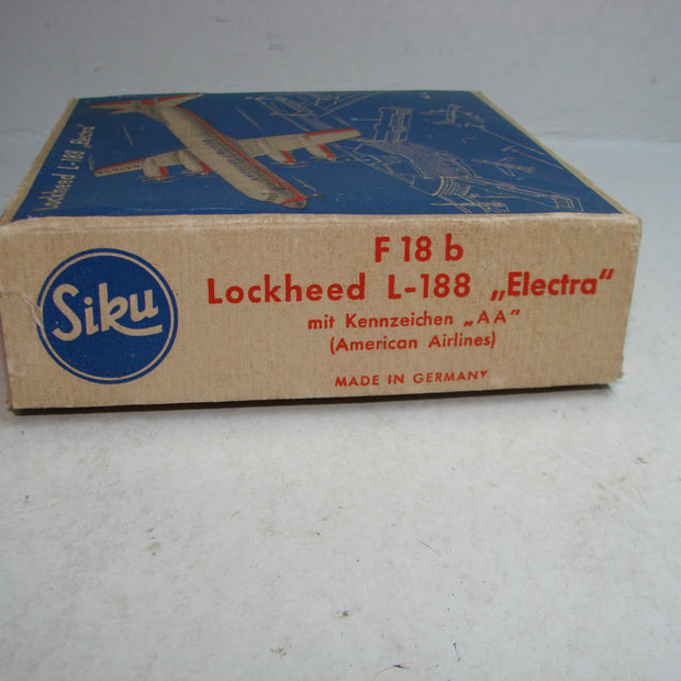 LB - Siku Plastik 1:250, F 18 b, Lockheed L-188, Electra, "AA" ,ovp, von 1954