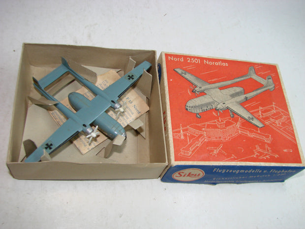 LB - Siku Plastik 1:250, F 15 a, Nord 2501 Noratlas, "Bundeswehr",ovp, von 1954