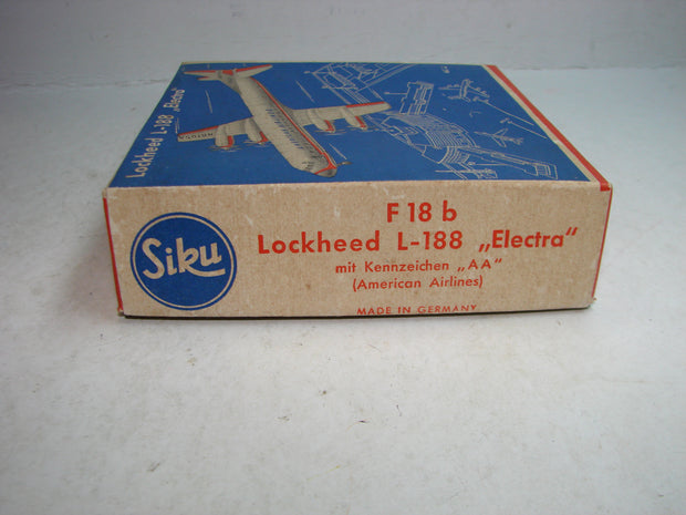 LB - Siku Plastik 1:250, F 18 b, Lockheed L-188, Electra, "AA",ovp, von 1954