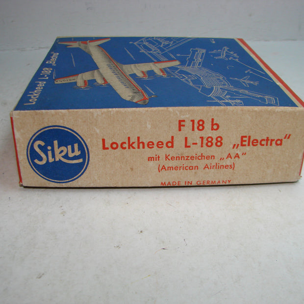 LB - Siku Plastik 1:250, F 18 b, Lockheed L-188, Electra, "AA",ovp, von 1954
