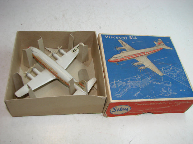 LB - Siku Plastik 1:250, F 17 b , Viscount 814, "TCA",ovp, von 1954