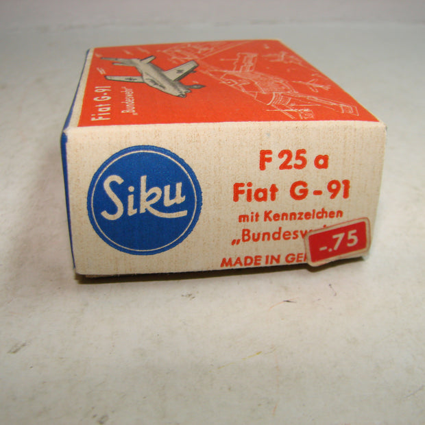 LB - Siku Plastik 1:250, F 25 a, Fiat G-91, "Bundeswehr" ,ovp, von 1954