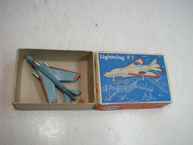 LB - Siku Plastik 1:250, F 30, Lightning F1, "Royal Air Force" ,ovp, von 1954
