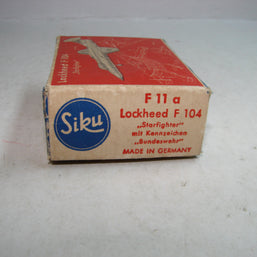 LB - Siku Plastik 1:250, F 11 a, Lockheed F 104. 