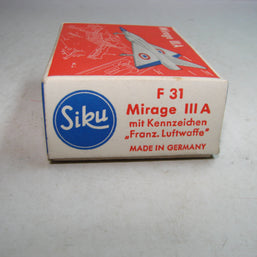 LB - Siku Plastik 1:250, F 31, Mirage III A, 