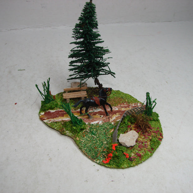 LB-Preiser, H0, NR. 804, kleines Diorama, 50iger Jahre, sehr guter Zustand