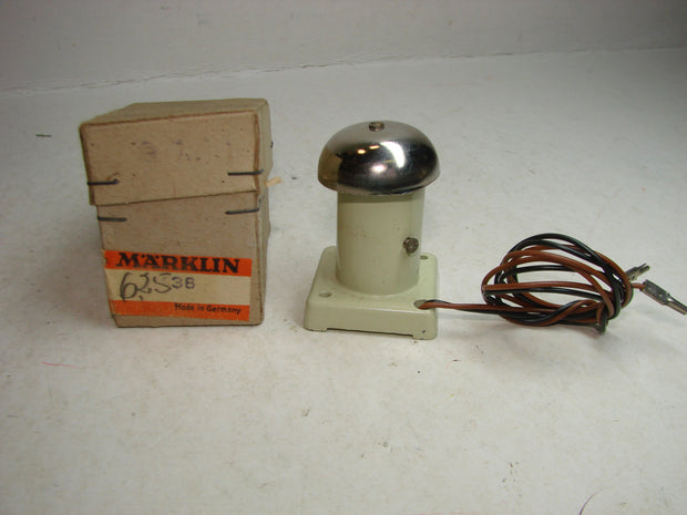 LB-Märklin, H0, 438, Eisenbahn-Klingel/Glocke, 40/50iger Jahre, unbenutzter Zustand