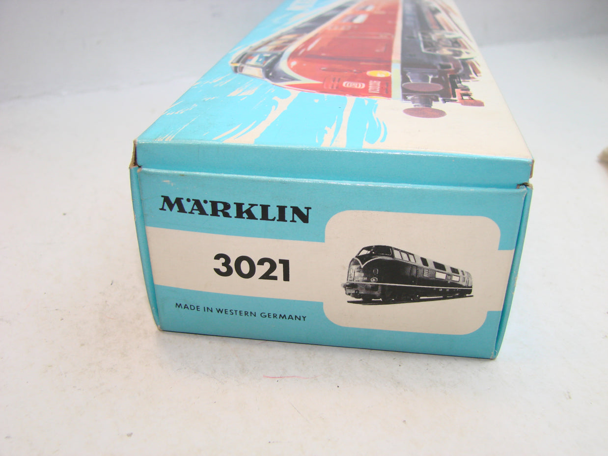 KL7, Märklin, 3021, Diesellok BR V 200 056, von 1966, ovp, Neuwertig