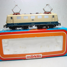 KL7, Märklin, 3034, E-Lok BR 141 015-8, türkis/beige, ovp, top