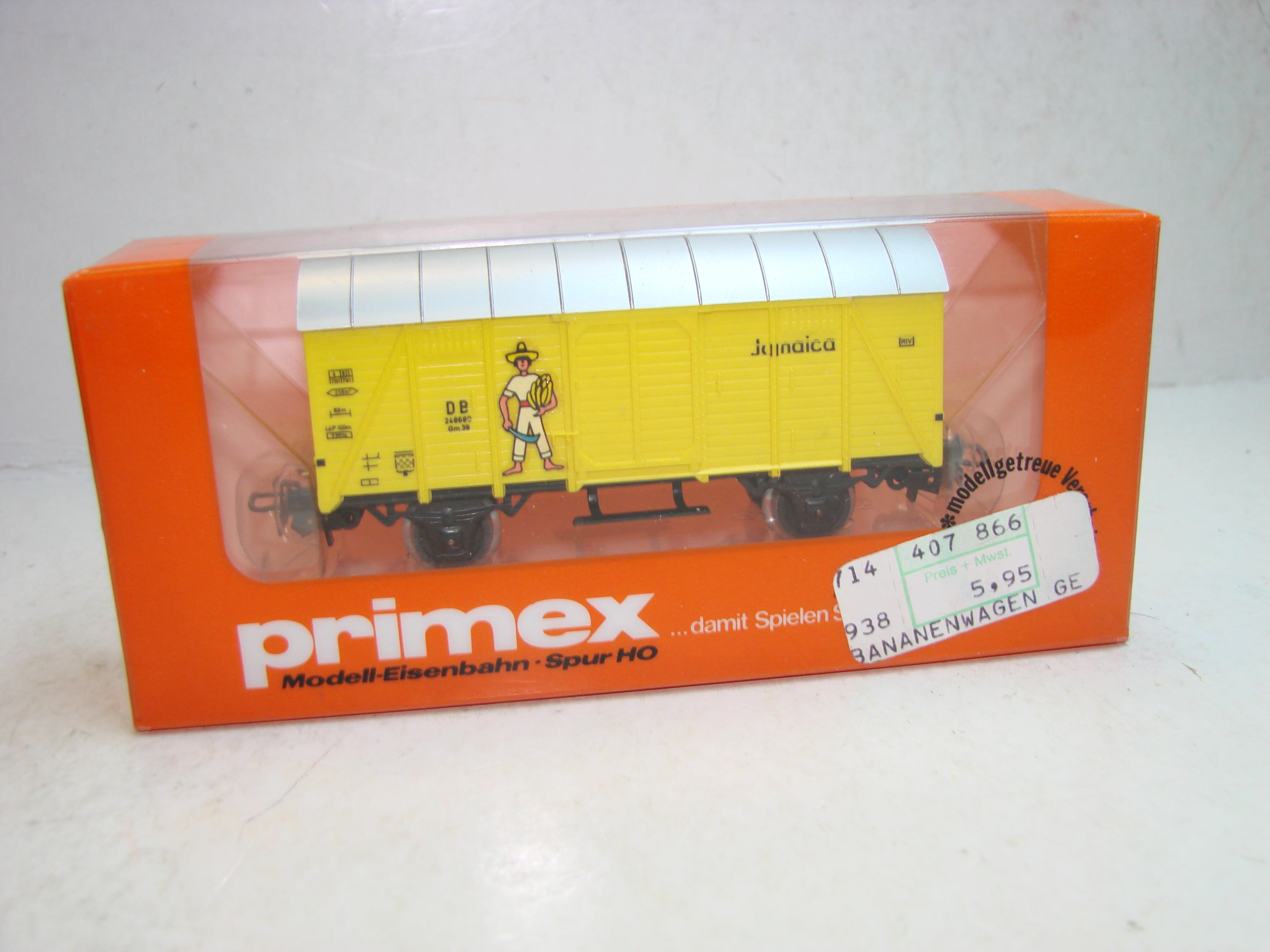 KL7, Märklin Primex, 4544, Bananenwagen, ungeöffnete OVP, Neuwertig