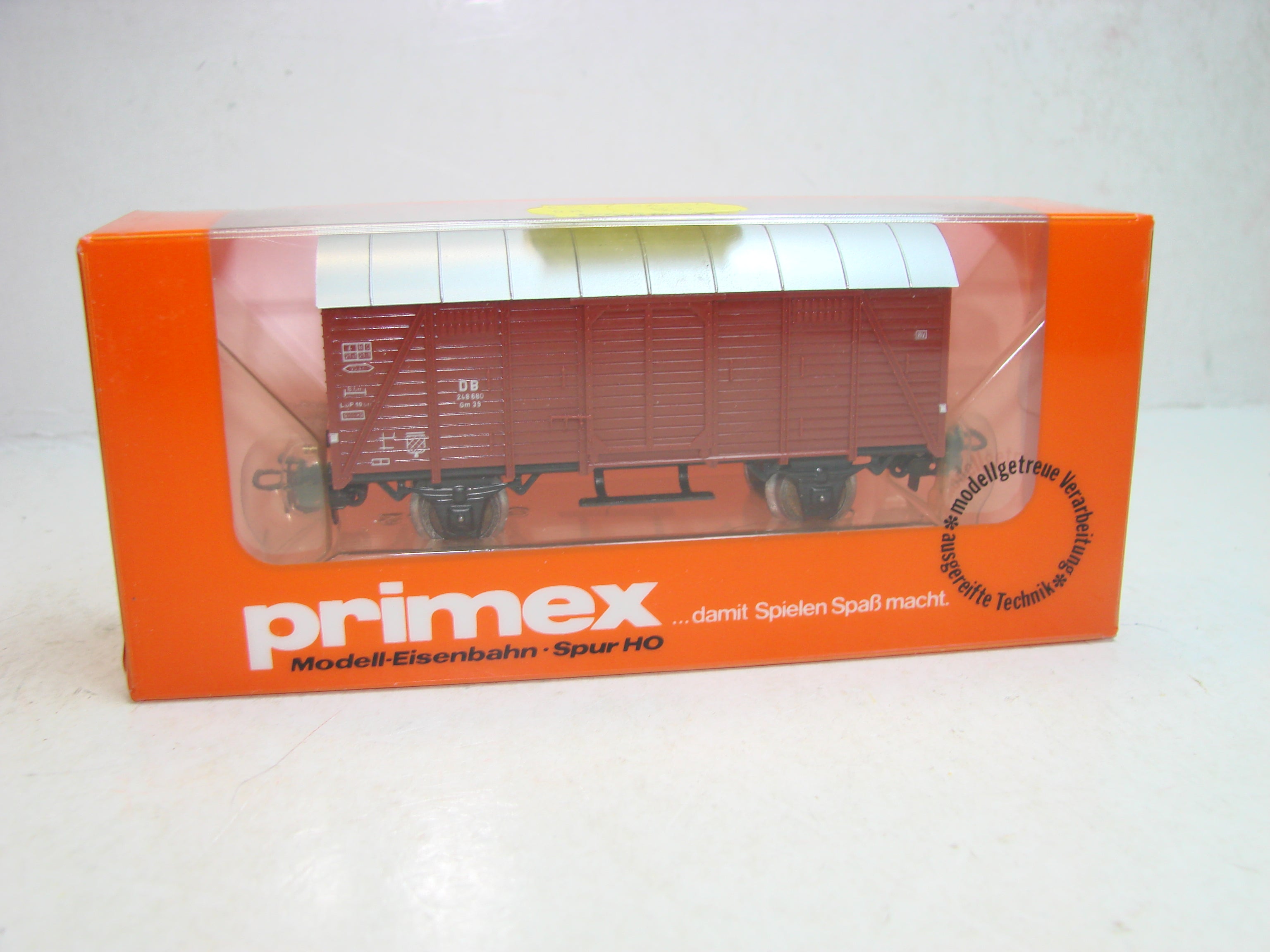 KL7, Märklin Primex, 4542, gedeckter Güterwagen, ungeöffnete OVP, Neuwertig