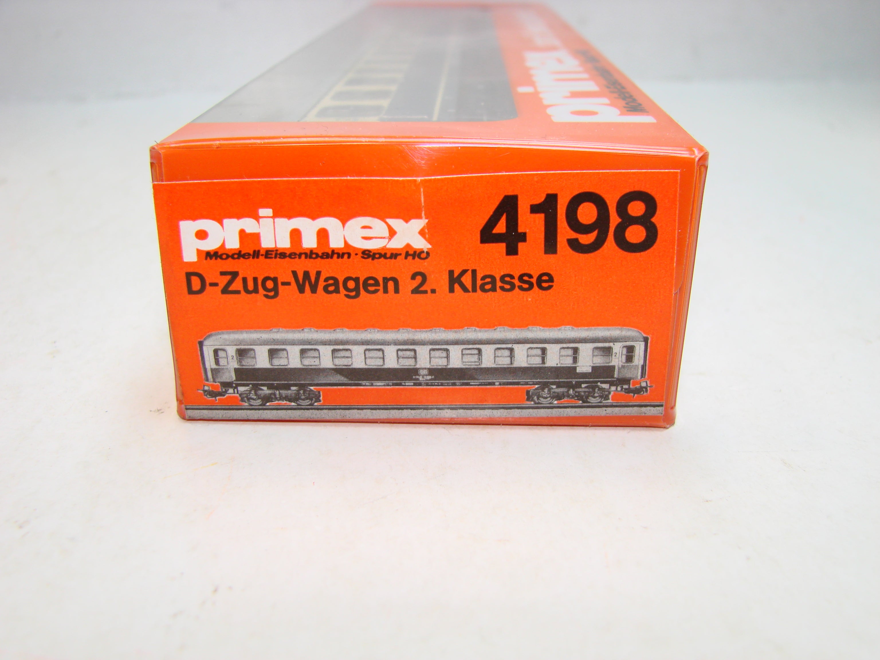 KL7, Märklin Primex, 4198, D-Zug-Wagen, 2. Klasse, türkis/beige, ungeöffnete OVP, Neuwertig..1