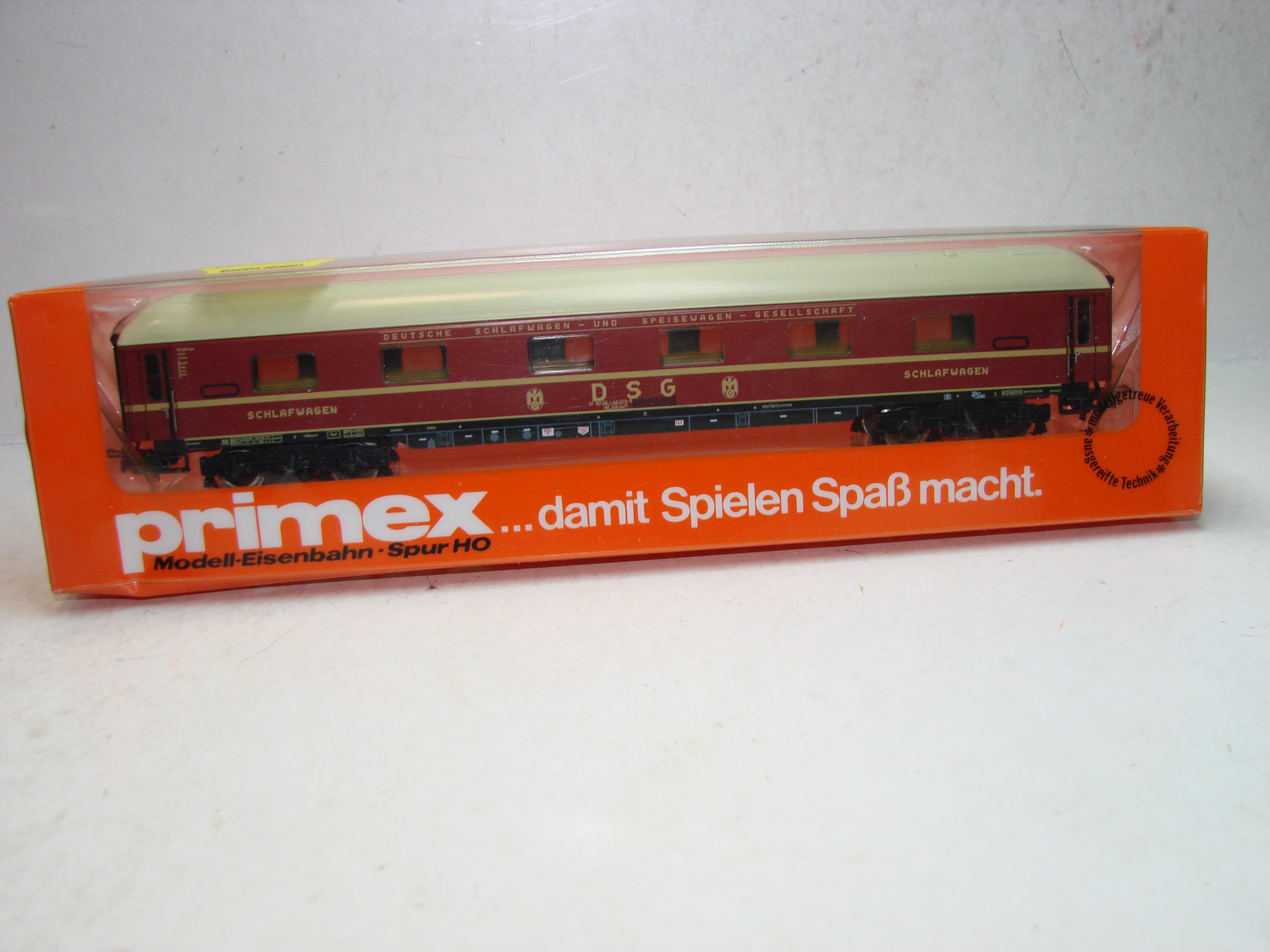 KL7, Märklin Primex, 4199, D-Zug-Schlafwagen, 1/2. Klasse, DSG, ungeöffnete OVP, Neuwertig