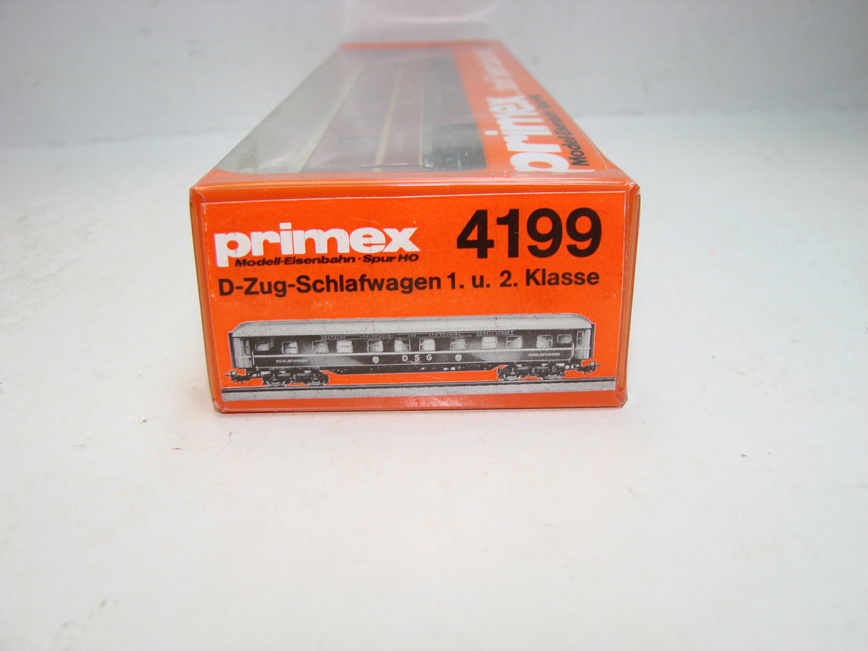 KL7, Märklin Primex, 4199, D-Zug-Schlafwagen, 1/2. Klasse, DSG, ungeöffnete OVP, Neuwertig