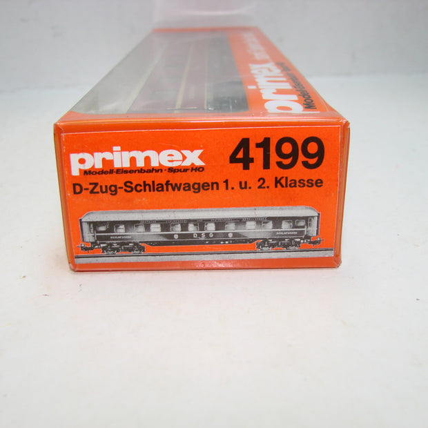 KL7, Märklin Primex, 4199, D-Zug-Schlafwagen, 1/2. Klasse, DSG, ungeöffnete OVP, Neuwertig
