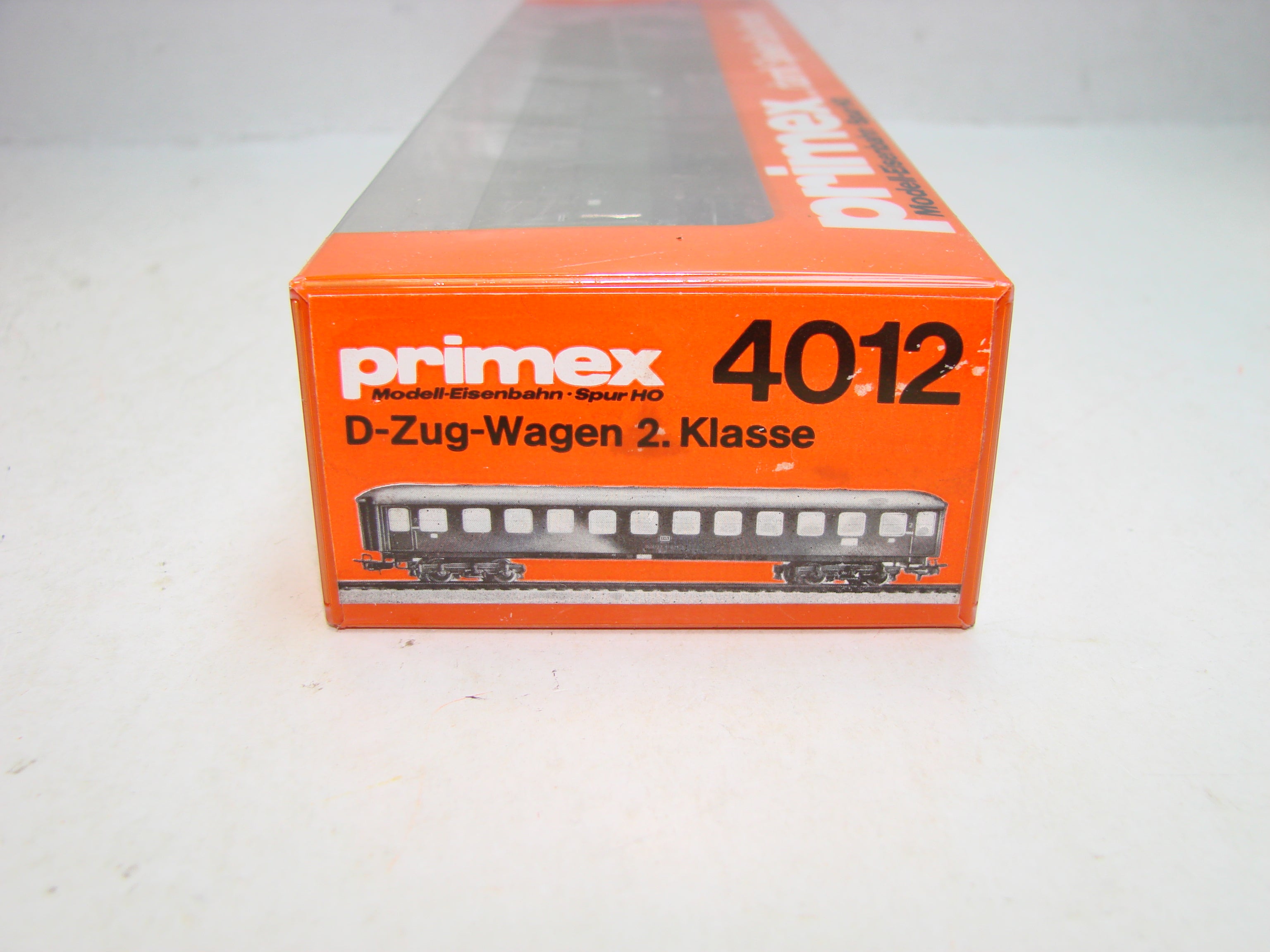 KL7, Märklin Primex, 4012, D-Zug-Wagen, 2. Klasse, grün, ungeöffnete OVP, Neuwertig..2